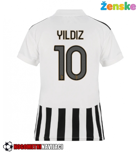 Ženske Nogometnih dresov Juventus Kenan Yildiz #10 Domači 2026-27 Kratki rokavi Ženske Nogometnih dresov Juventus Kenan Yildiz #10 Domači 2026-27 Kratki rokavi
